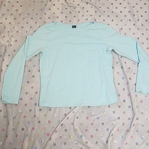 Light blue Gap stretch long sleeve shirt size XL
